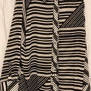 Black and white shirt